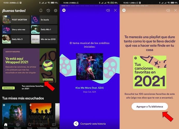Así Puedes Compartir Spotify Wrapped 2021 Fácilmente 4 compartir Spotify Wrapped