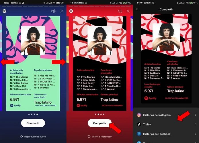 Así Puedes Compartir Spotify Wrapped 2021 Fácilmente 5 compartir Spotify Wrapped