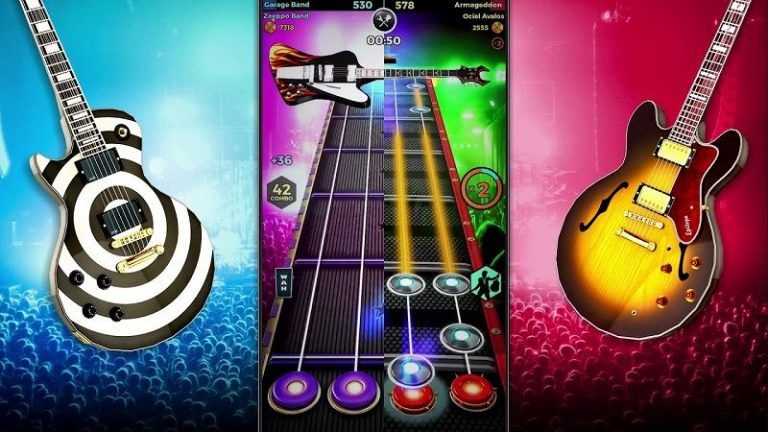 ¿Amante de Guitar Hero? Descarga Estos Juegos Similares en Android 1 Alternativas Guitar Hero