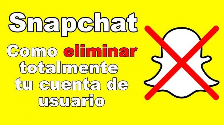Cómo Eliminar de Forma Permanente tu Cuenta de Snapchat 1 Eliminar Cuenta de Snapchat
