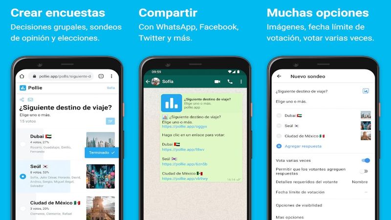 Encuestas en WhatsApp