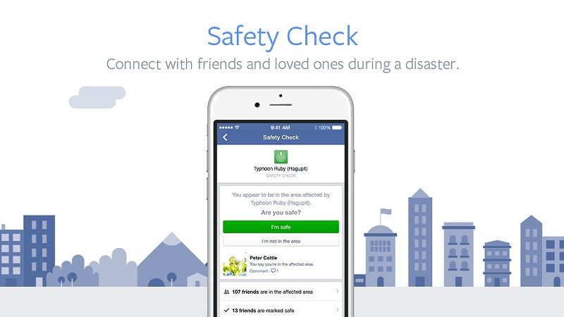 Facebook Safety Check