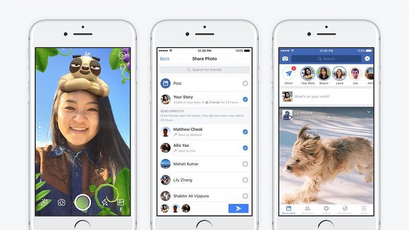 Facebook stories