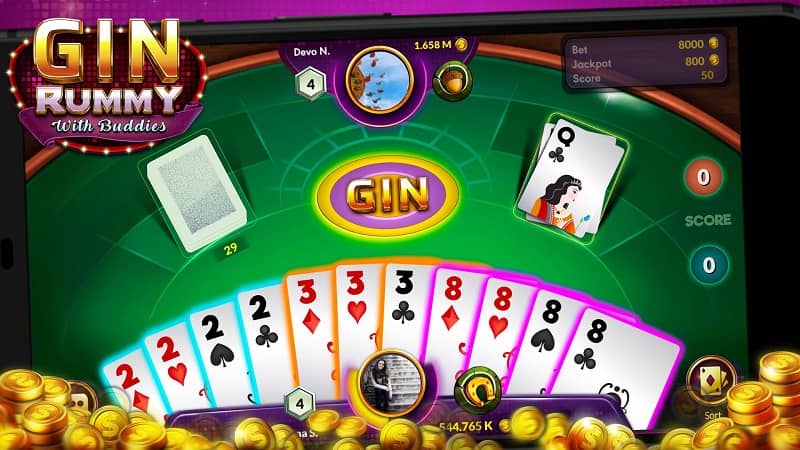 Gin Rummy Plus