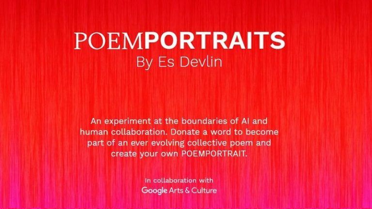 Crea Poemas Con Esta Nueva App De Google Súper Avanzada 1 Poem Portraits