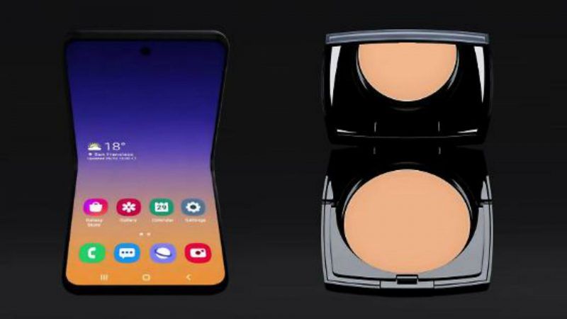 Galaxy Bloom: El Posible Nuevo Smartphone Plegable de Samsung 4 Samsung Bloom Lancome Compact comparison e1578797025479