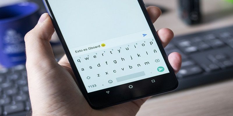 Teclado para escribir con la voz