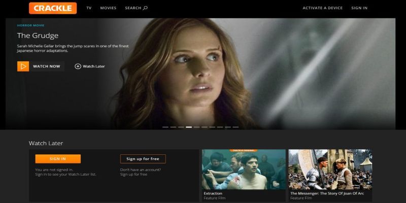 Ahora Puedes ver Películas y Series Gratis con Crackle 4 películas y series gratis