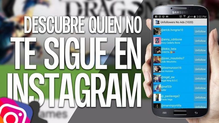 quien no me sigue en instagram